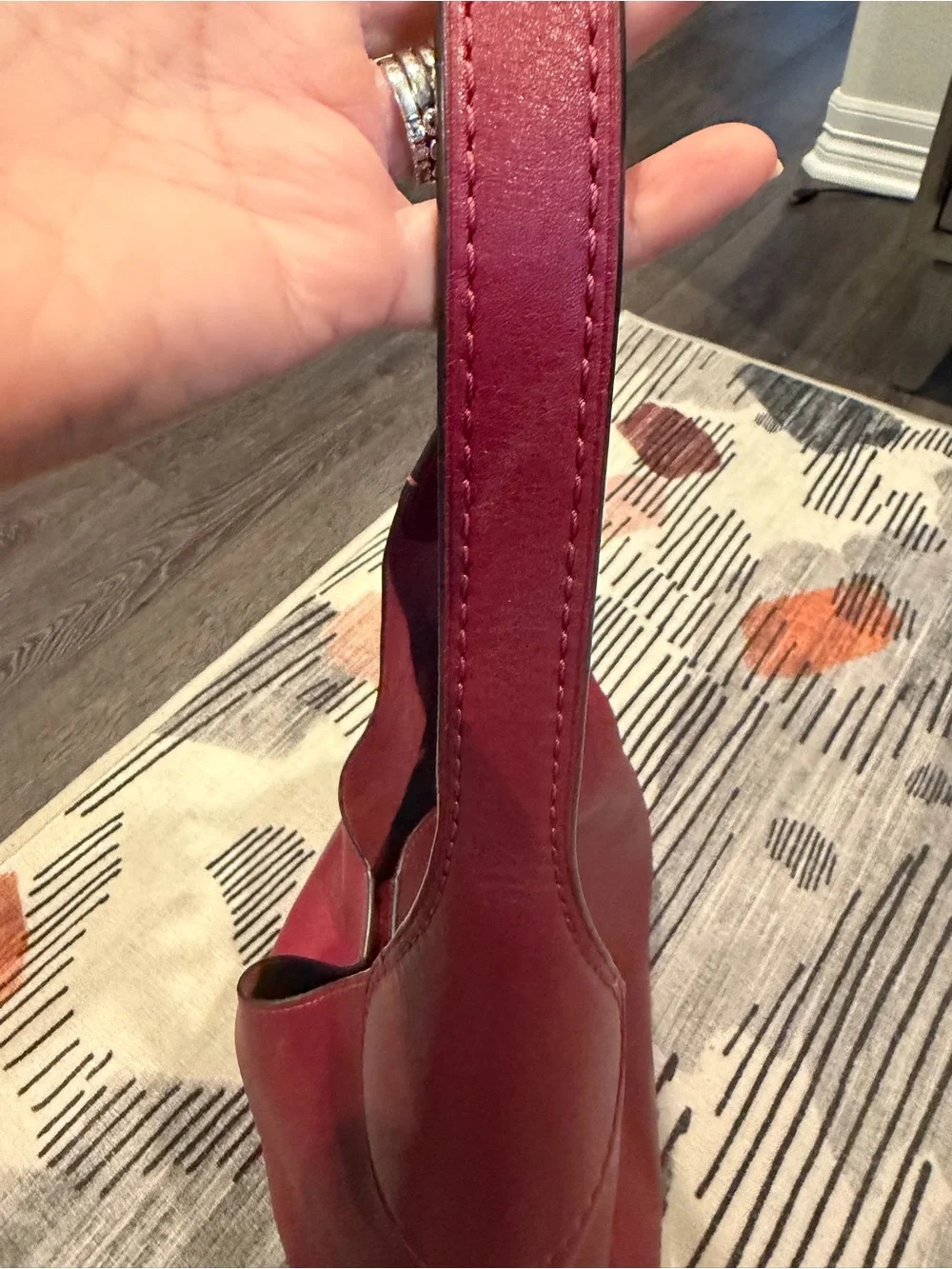 Coach Brooklyn 39 Dark Ruby